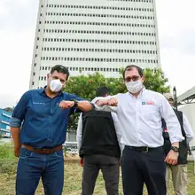 Lista la primera piedra para construcción del búnker de la Fiscalía en Cali
