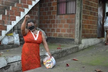 En navidad, la Emru garantiza la asistencia alimentaria del área de renovación urbana. 