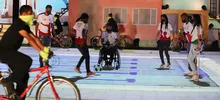 Ídolos del deporte caleño tiraron paso en el Salsódromo