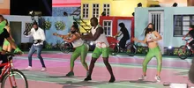 Ídolos del deporte caleño tiraron paso en el Salsódromo