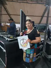 La abanderada de los ‘Melomanitos’ se llevó la salsa dura para el cielo 