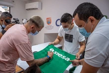 El futbolista Benedetti hizo un ‘golazo’ de Navidad por Camilo