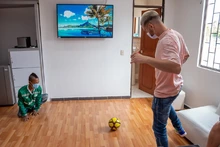 El futbolista Benedetti hizo un ‘golazo’ de Navidad por Camilo