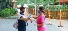 Toma de temperatura