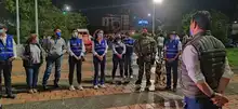 *Previo al toque de queda se realizaron recorridos pedagógicos*