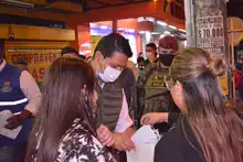 *Previo al toque de queda se realizaron recorridos pedagógicos*