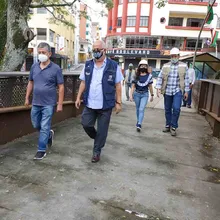 Habilitan primer tramo del parque central Río Cali en las inmediaciones del CAM