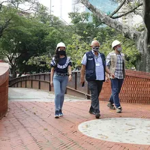 Habilitan primer tramo del parque central Río Cali en las inmediaciones del CAM