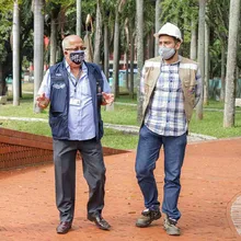 Habilitan primer tramo del parque central Río Cali en las inmediaciones del CAM