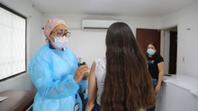 Jornadas de vacunación contra el virus del papiloma humano en la zona ladera de Cali