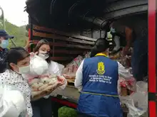 Más de 120 mercados se entregaron en Pance para atender la emergencia sanitaria y económica