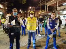 La Comuna 18, también participó de la Jornada de prevención y mitigación contra la Covid19.