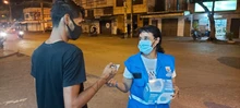 Con pedagogía sobre la importancia del autocuidado frente a la covid 19, la institucionalidad se tomó la comuna cuatro