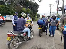 Secretaría de movilidad sensibiliza a motociclistas sobre el adecuado uso del casco