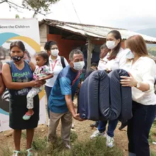 Gobierno Ospina y Save of Children llevaron ayudas a familias Wounaan Nonam
