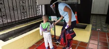 Limpieza de manos jardines infantiles