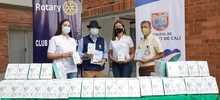Club Rotario de Cali donó 720 termómetros a la Secretaría de Educación