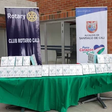 Club Rotario de Cali donó 720 termómetros a la Secretaría de Educación