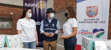 Club Rotario de Cali donó 720 termómetros a la Secretaría de Educación