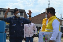 Ospina reconoció terrenos donde se construirá el edificio Cali Inteligente 