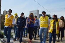 Ospina reconoció terrenos donde se construirá el edificio Cali Inteligente 