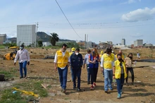 Ospina reconoció terrenos donde se construirá el edificio Cali Inteligente 