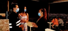 Reina Distrital de Turismo inició su agenda de actividades sociales