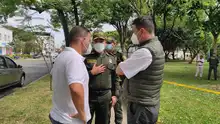 Una persona capturada y una motocicleta in situ dejan intento de hurto a ex secretario de Seguridad de Cali