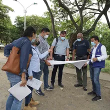 Recorrido inicio de obras Corazón Distrito de Aguablanca