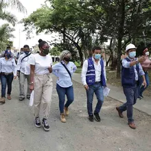 Recorrido inicio de obras Corazón Distrito de Aguablanca