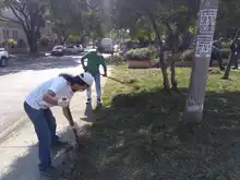 DAGMA interviene parque El Triángulo en la comuna 19