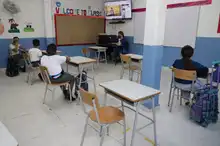Los estudiantes de primaria vivieron un reencuentro bioseguro en su primer día de clases