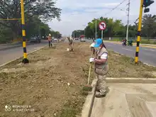 Corredores viales de la vía Cali–Jamundí embellecen la Sucursal del Cielo