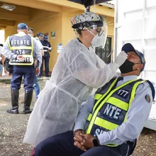 Pruebas de antígeno se han practicado a más de 350 agentes de tránsito en Cali