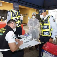 Pruebas de antígeno se han practicado a más de 350 agentes de tránsito en Cali