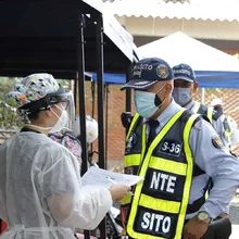 Pruebas de antígeno se han practicado a más de 350 agentes de tránsito en Cali