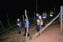 Administración Municipal realiza inspección nocturna a terrenos invadidos y con construcciones ilegales
