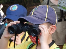 Los niños protagonistas en el avistamiento de aves del Humedal Cañasgordas