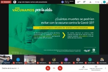 Alcalde explicó comportamiento de la pandemia a rectores de sistema educativo oficial