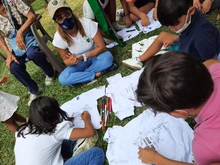 Visitantes del parque la Babilla disfrutan con acciones para el cuidado  y conservación de los humedales