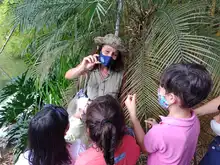 Visitantes del parque la Babilla disfrutan con acciones para el cuidado y conservación de los humedales