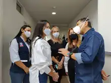 Tercer simulacro de vacunación covid–19 permitió medir tiempos en distribución del biológico