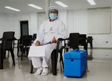 Tercer simulacro de vacunación covid–19 permitió medir tiempos en distribución del biológico