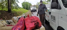 240 toneladas de residuos se recogieron en jornada de limpieza realizada en las comunas 14, 15 y 16