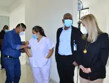 Auxiliar de enfermería del HUV será embajadora de la vacunación contra la covid-19 en Cali
