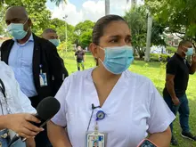 Auxiliar de enfermería del HUV será embajadora de la vacunación contra la covid-19 en Cali
