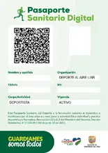Pasaporte Sanitario Digital, una herramienta tecnológica líder a nivel nacional