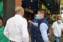 Verifican el control y el estado del espacio público en la Avenida Sexta