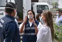 Comenzó la vacunación contra la covid-19 a mayores de 80 años en Cali