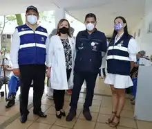 Las ESE en primera línea de vacunación contra la covid-19 en los adultos mayores